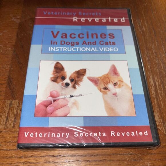 Vaccines in Dogs and Cats - New! Veterinary Secrets Revealed Instructional DVD - Picture 1 of 2